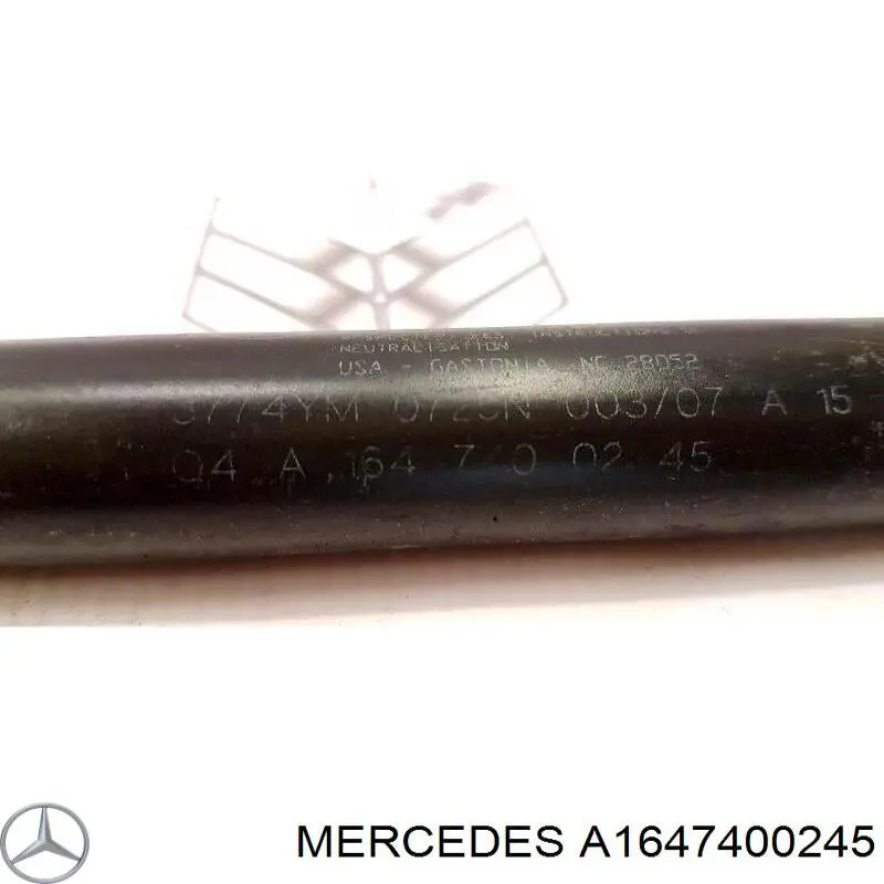 Muelle neumatico maletero Mercedes A1647400245