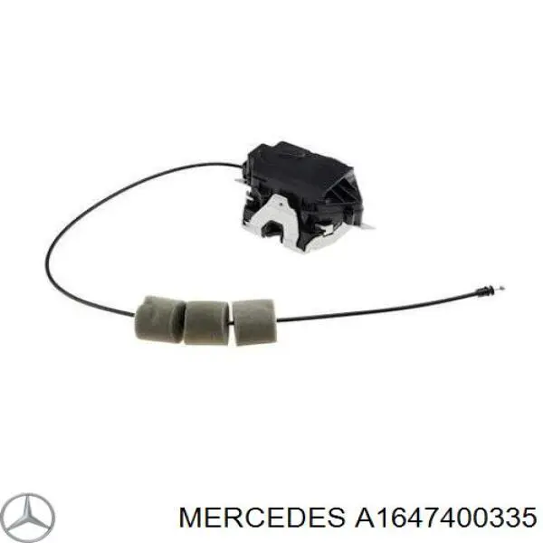 A1647400335 Mercedes cerradura de maletero