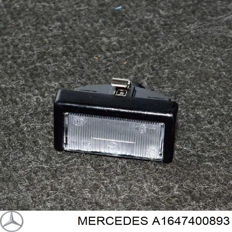 A1647400893 Mercedes tirador de puerta de maletero exterior