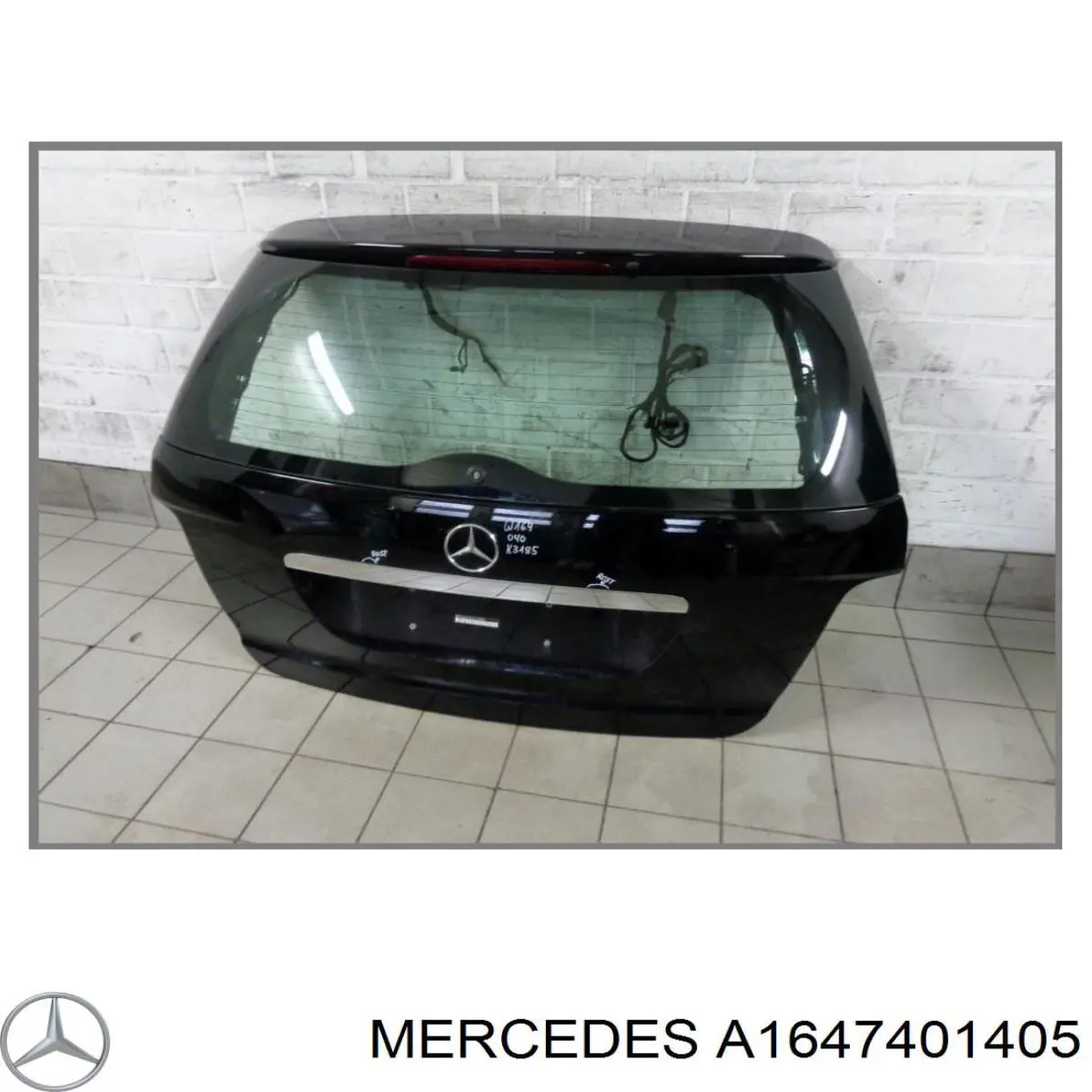 1647400605 Mercedes puerta del maletero, trasera