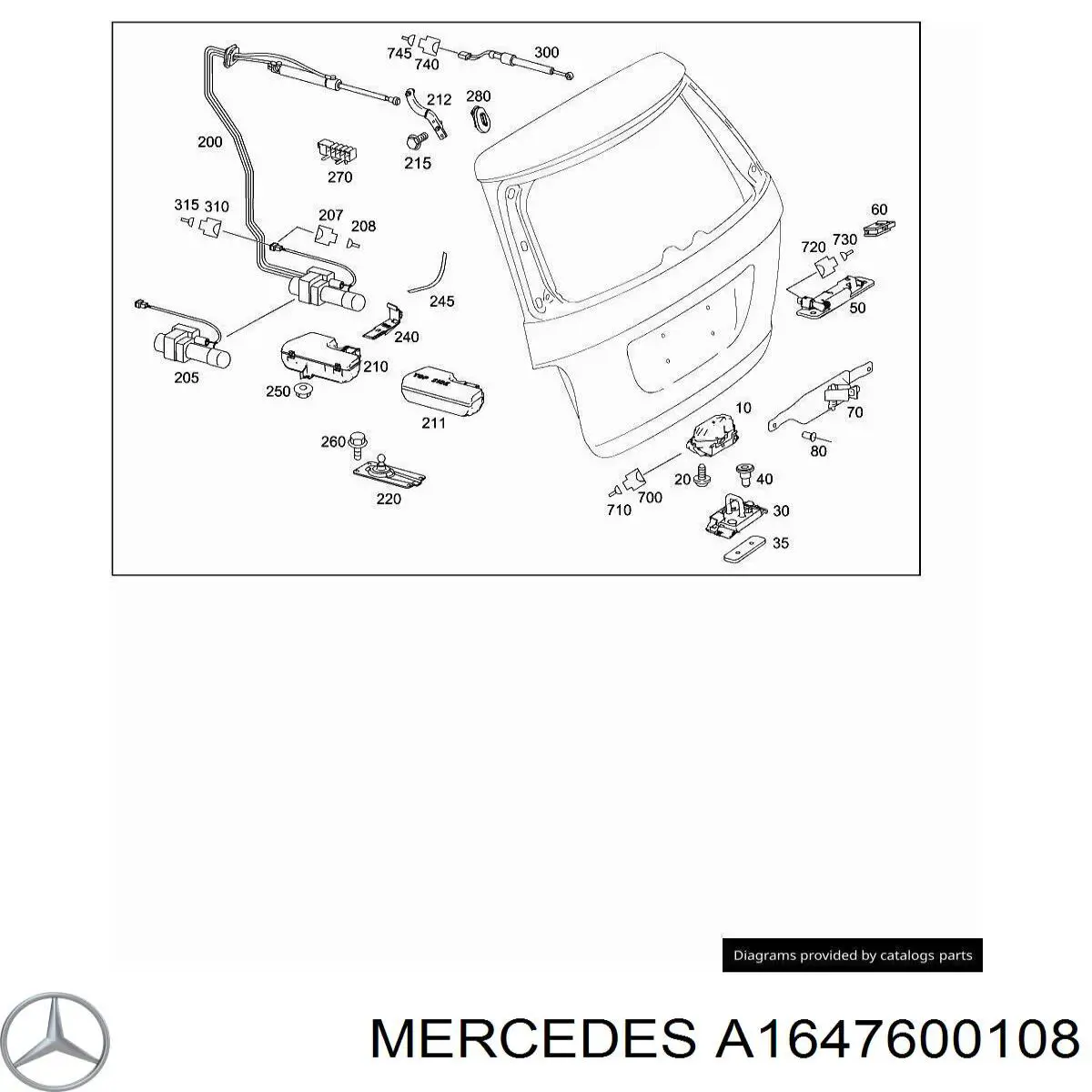 Comprar A1647600108 Mercedes 