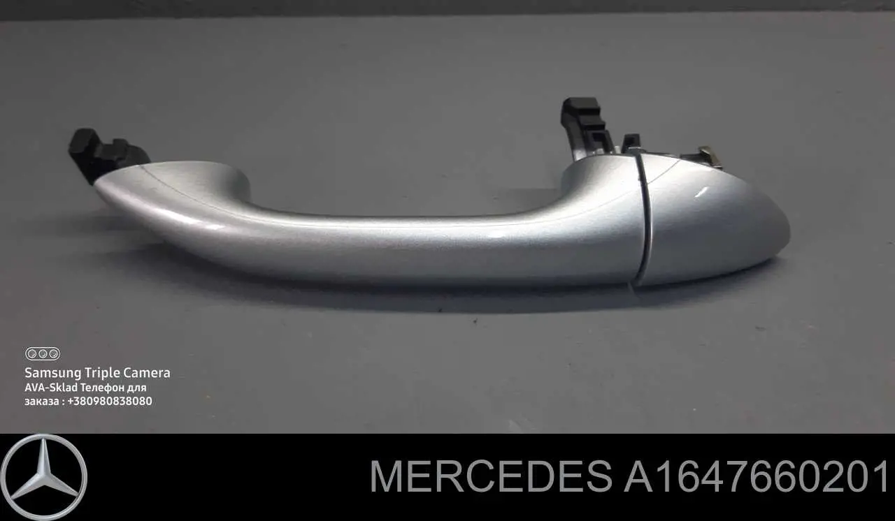 Manija exterior derecha de puerta delantera Mercedes A16476602019197 precio, desde 50,82 EUR