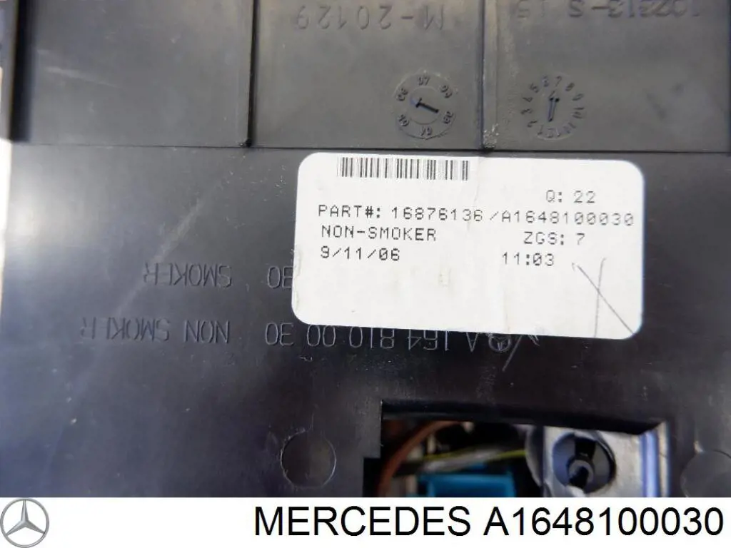 A1648100030 Mercedes