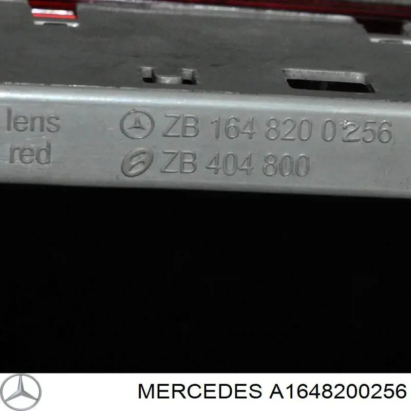 Lampara de luz de freno adicional  Mercedes A1648200256 precio, desde 129,51 EUR