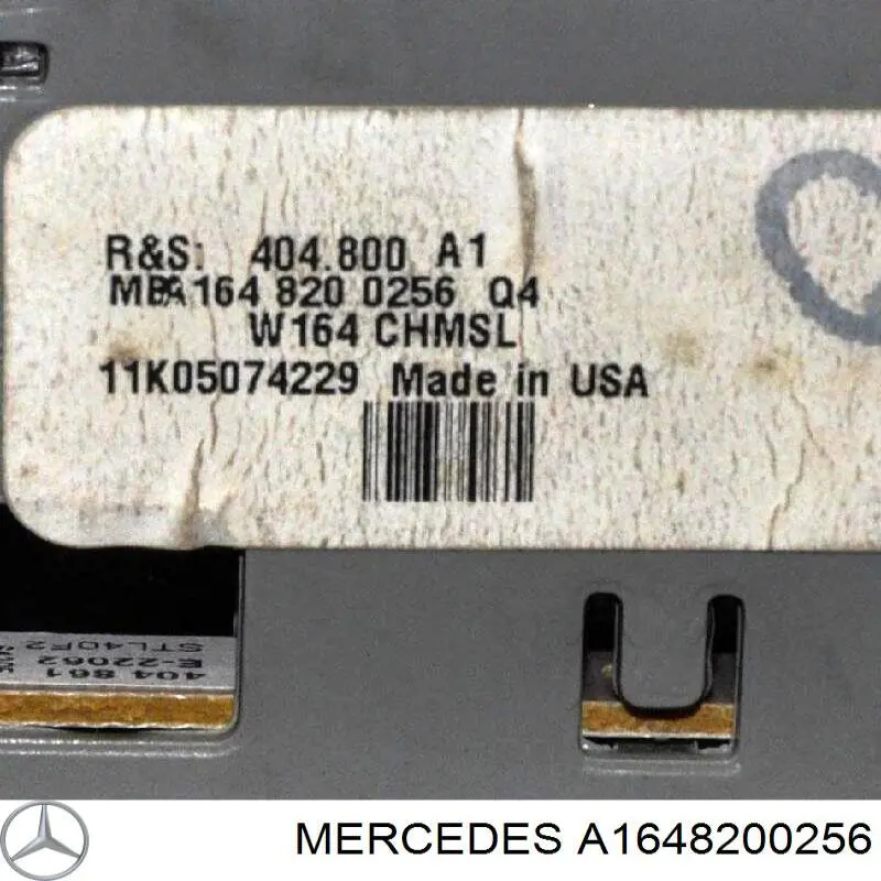 A1648200256 Mercedes lampara de luz de freno adicional