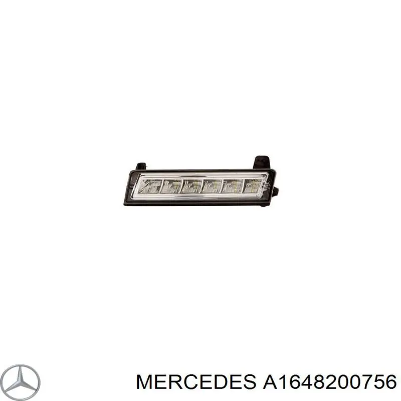 Faro antiniebla izquierdo Mercedes A1648200756 precio, desde 117,14 EUR