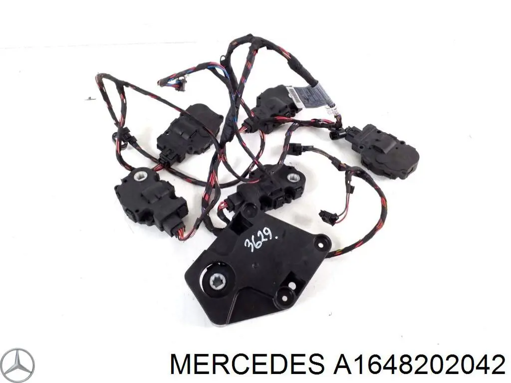 Motor de recirculación de aire Mercedes A1648202042