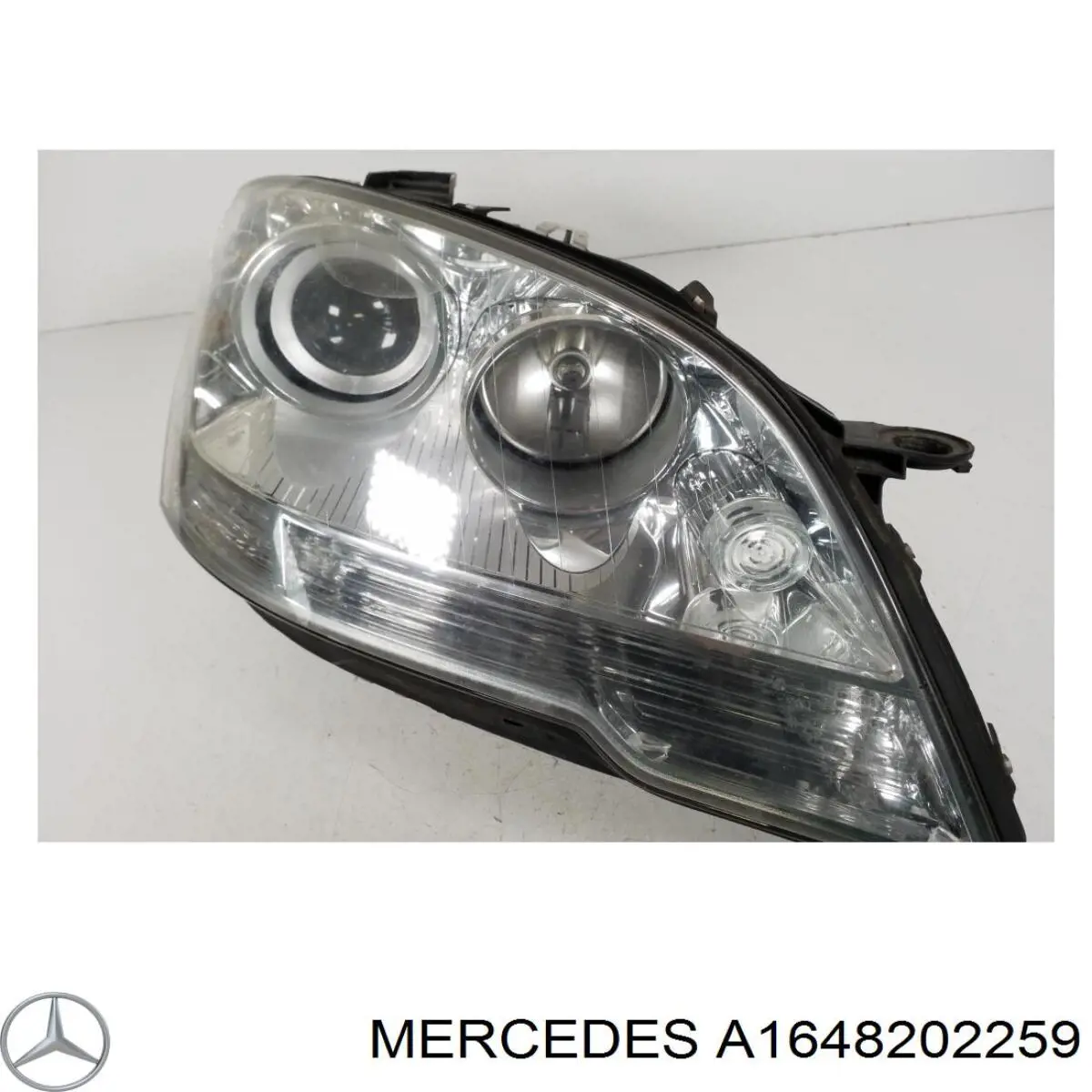 A1648202259 Mercedes faro derecho