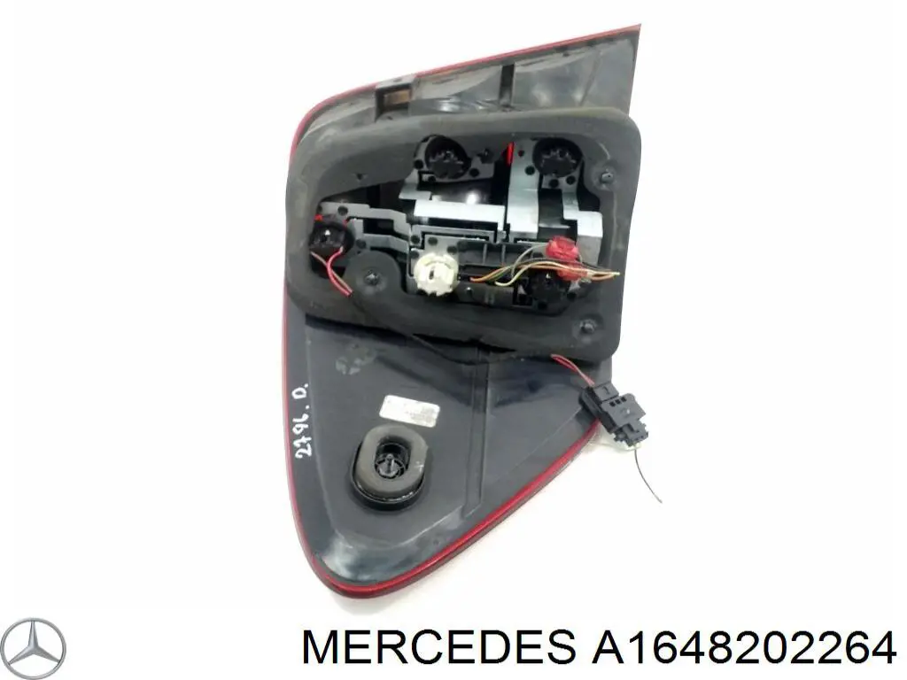 A1648202264 Mercedes piloto posterior derecho