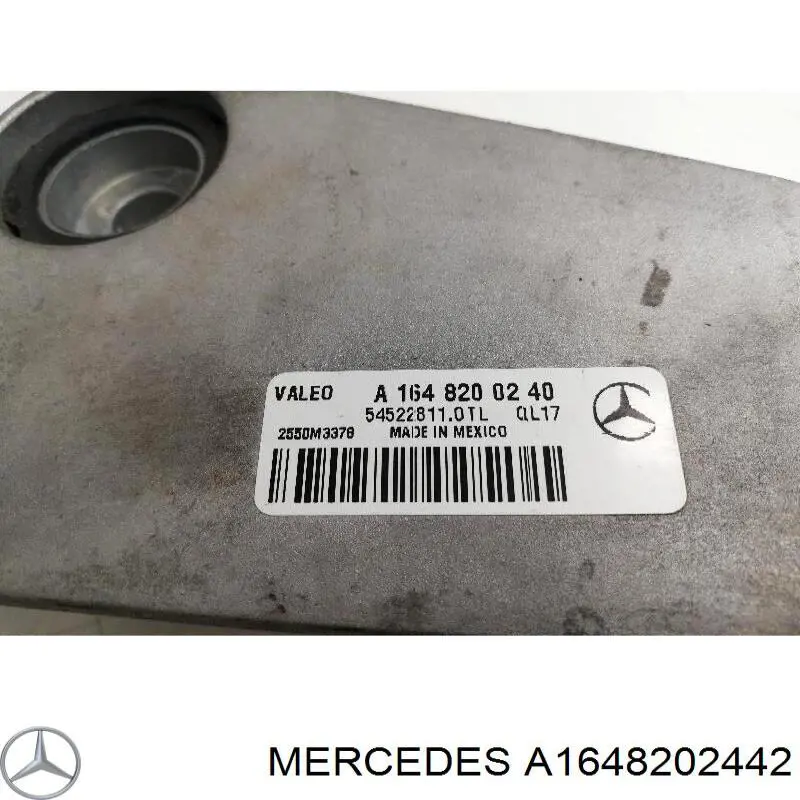 Comprar A1648202442 Mercedes Motor limpiaparabrisas