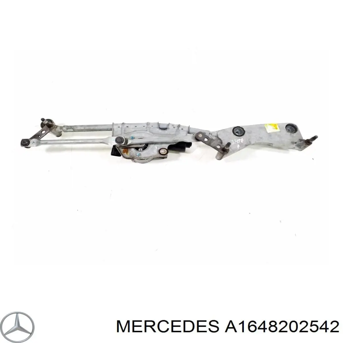 1648202542 Mercedes motor del limpiaparabrisas del parabrisas