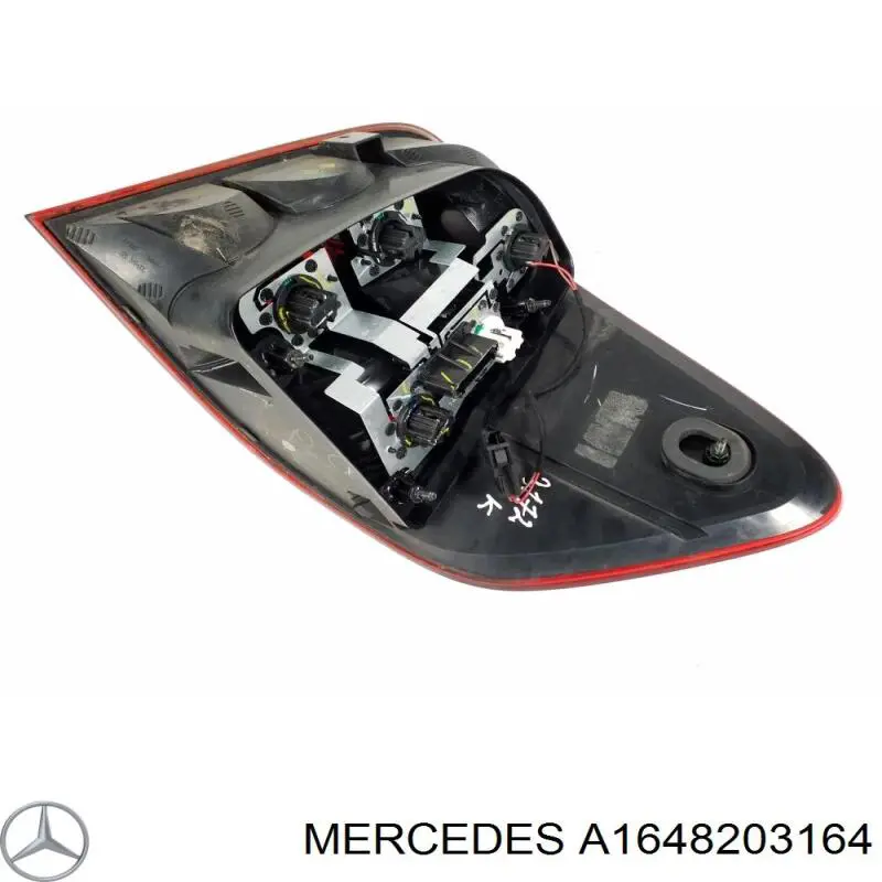 A1648203164 Mercedes piloto posterior izquierdo