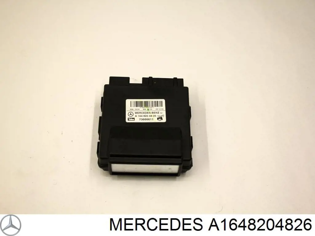 A1648204826 Mercedes Módulo de control de apertura de la tapa del maletero