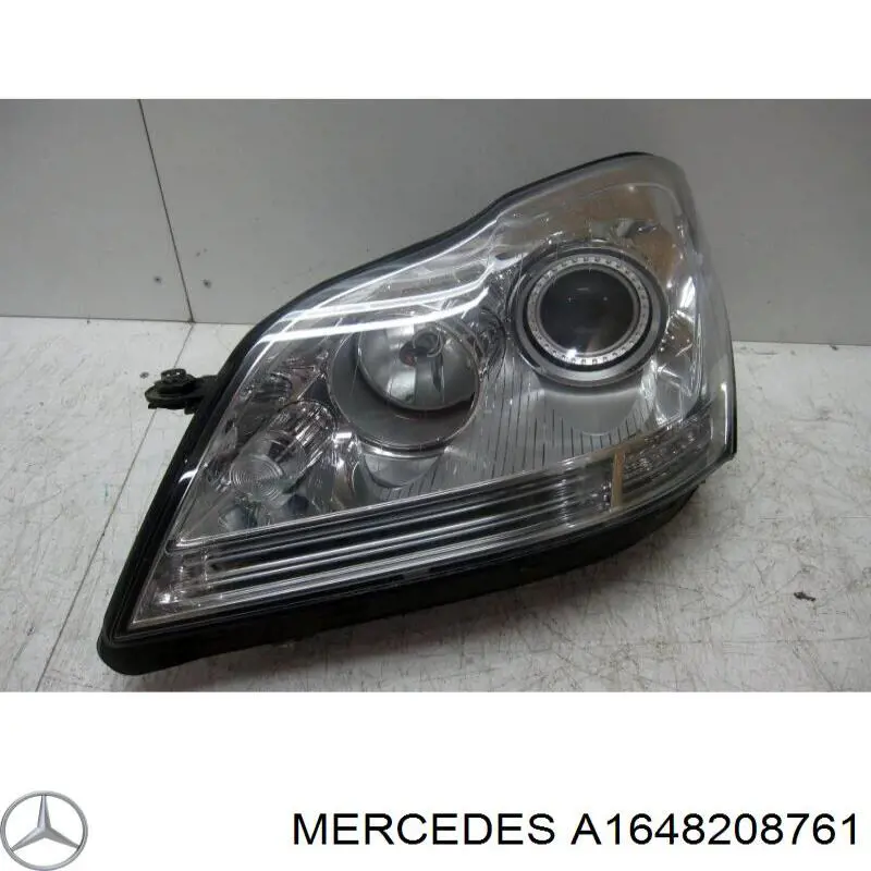 A1648208761 Mercedes faro izquierdo