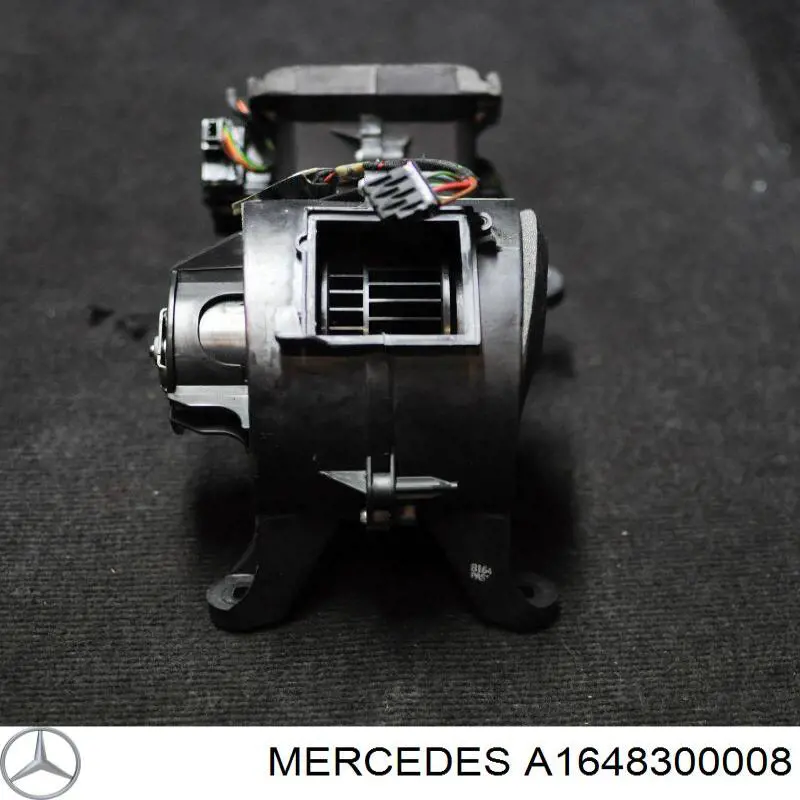 Motor del ventilador trasero del calefactor Mercedes A1648300008