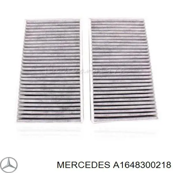 A1648300218 Mercedes filtro habitáculo