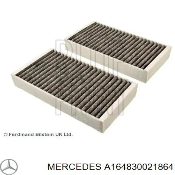 A164830021864 Mercedes filtro de habitáculo