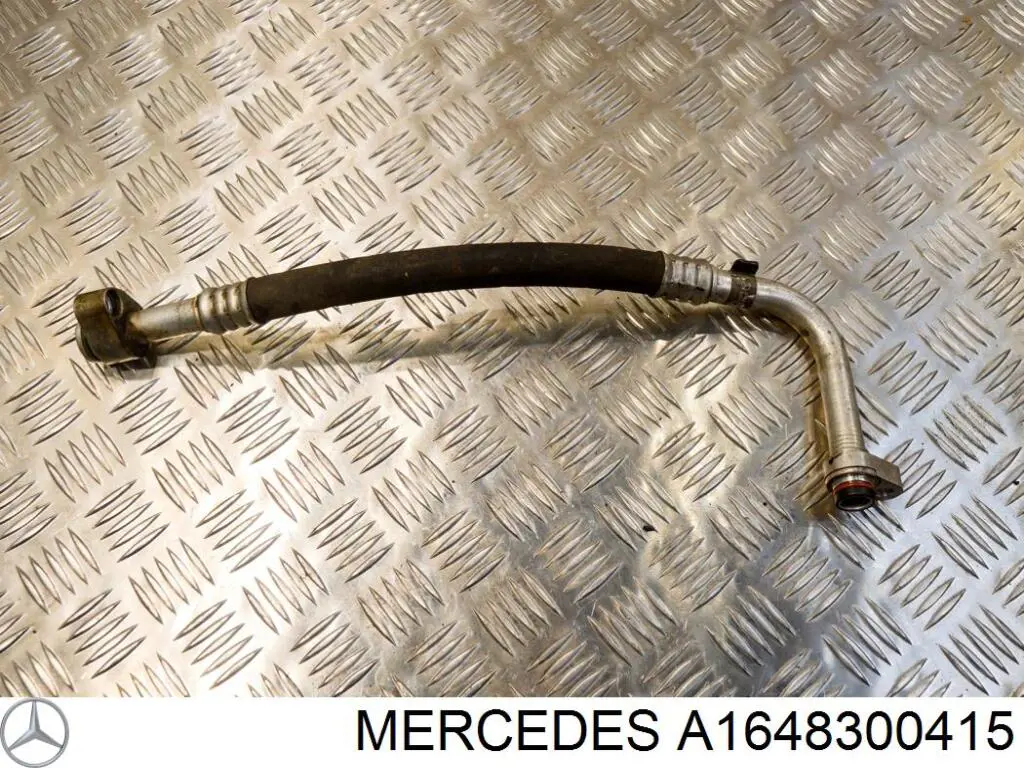 Tubería de alta presión, aire acondicionado, de compresor aire acondicionado a condensador para Mercedes ML/GLE (W164)