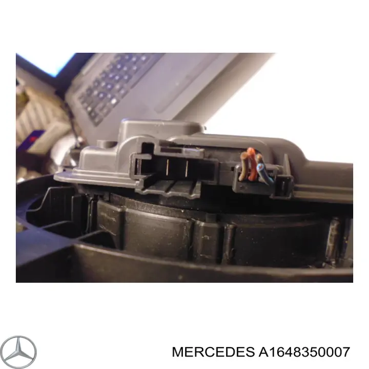 A1648350007 Mercedes motor eléctrico, ventilador habitáculo