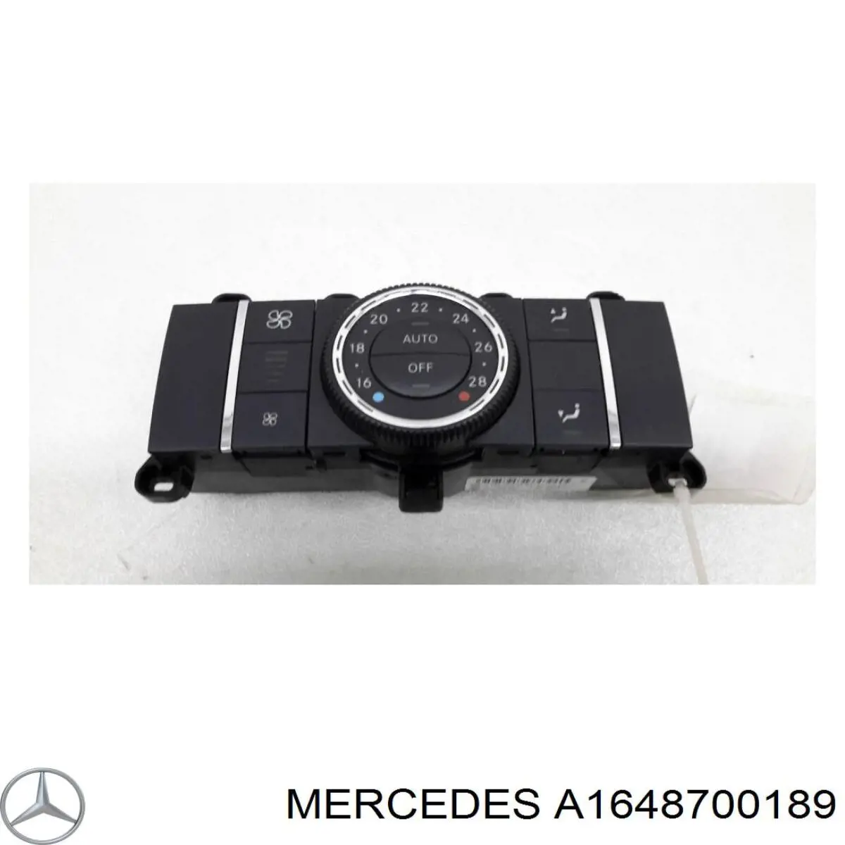 Unidad de control de la ventilación para Mercedes ML/GLE  W164