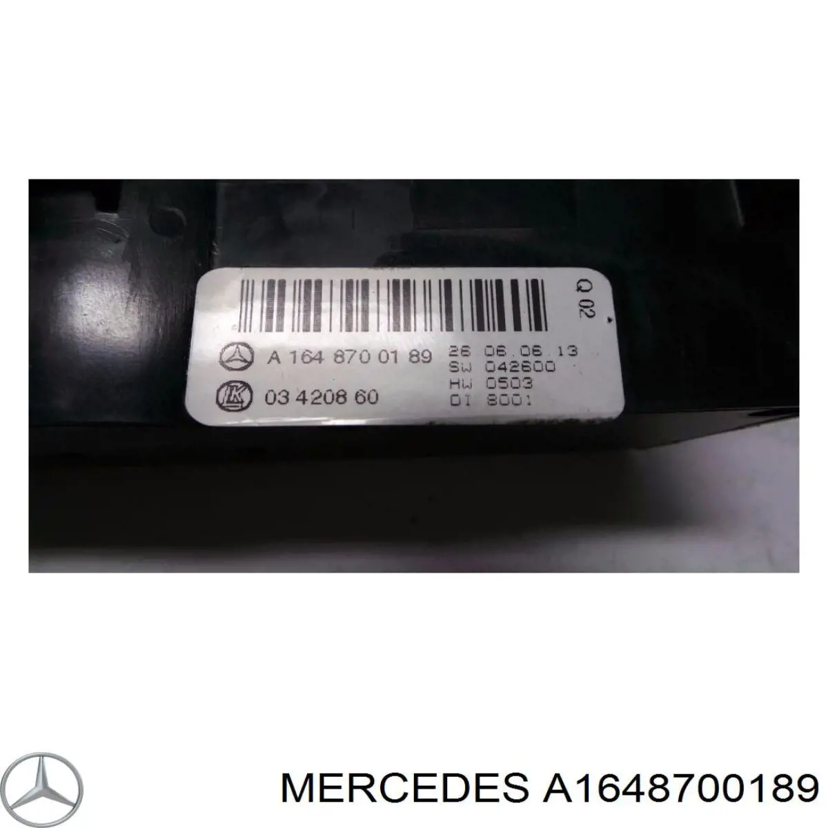 Unidad de control, calefacción/ventilacion Mercedes GL (X164)