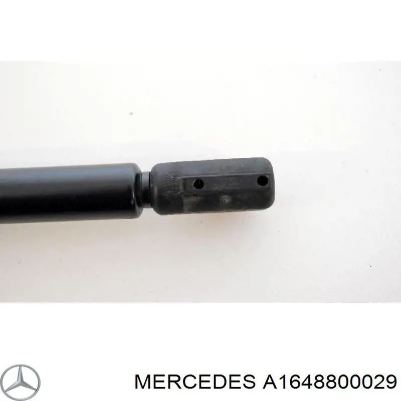 Amortiguador de capó izquierdo Mercedes A1648800029 precio, desde 16,18 EUR