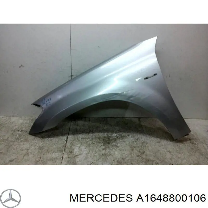 Aleta delantera izquierda Mercedes A1648800106 precio, desde 274,43 EUR