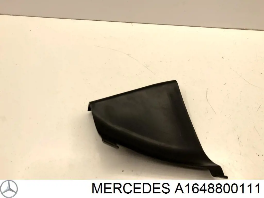 Comprar A1648800111 Mercedes Protector superior del parachoques trasero (estribo)
