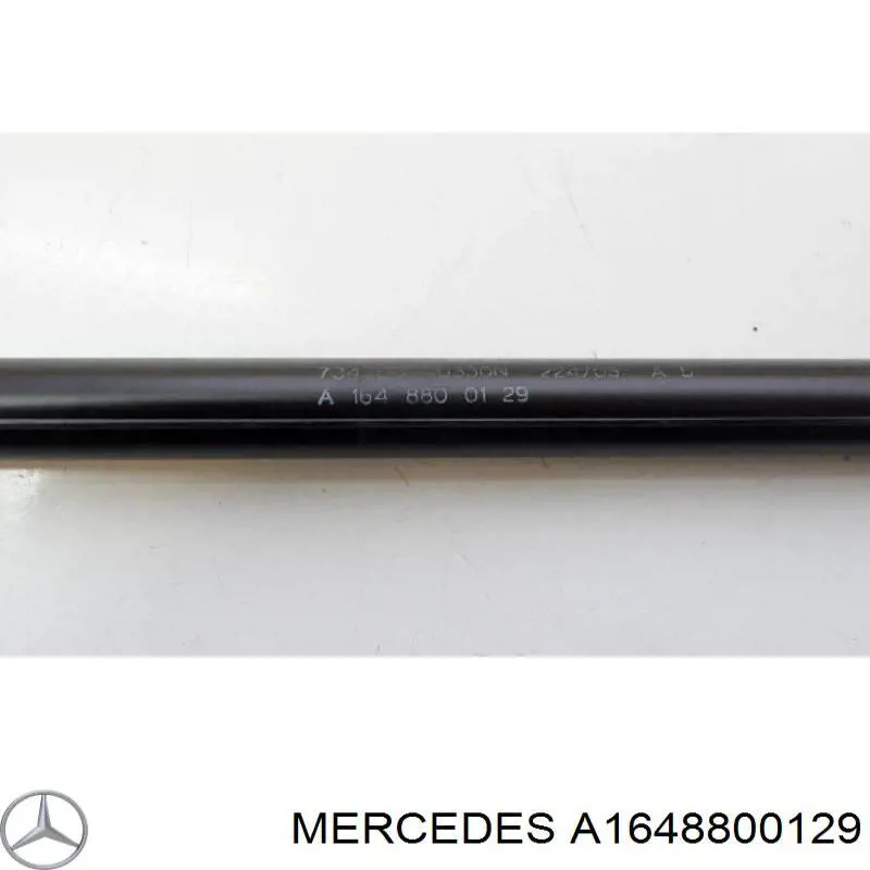 Amortiguador de capó derecho Mercedes A1648800129 precio, desde 17,62 EUR