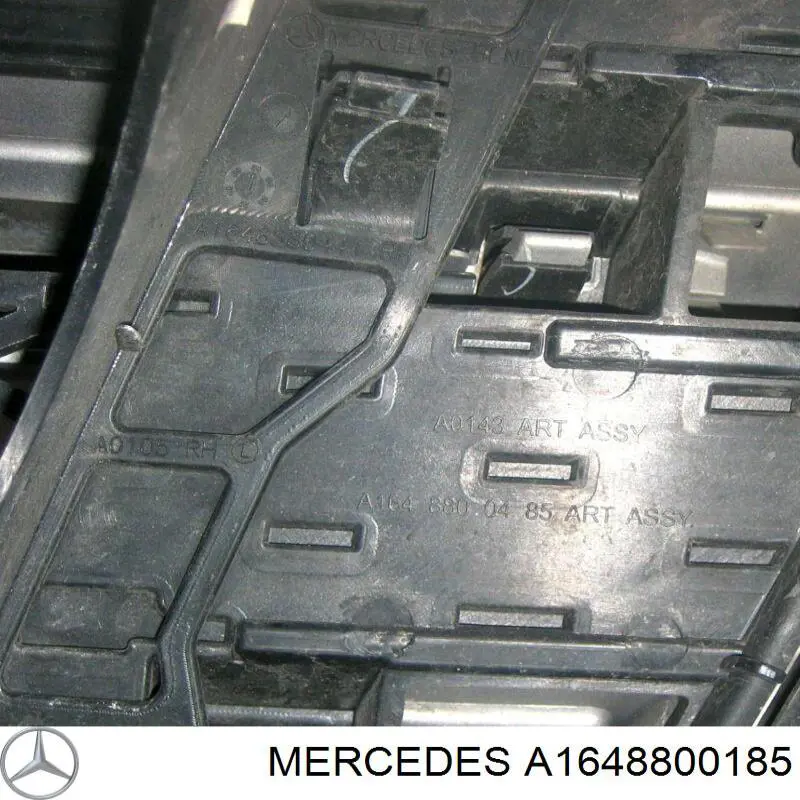 Comprar A16488001859776 Mercedes Rejilla frontal