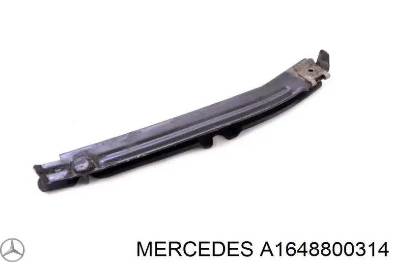 Guía del parachoques delantero izquierda Mercedes A1648800314 precio, desde 33,02 EUR