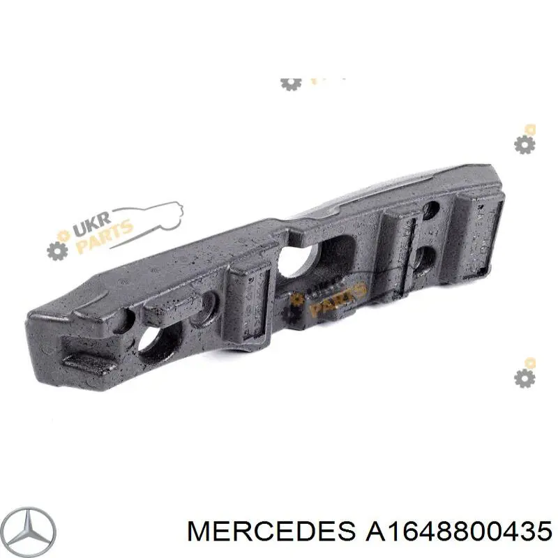 Absorbente paragolpes delantero para Mercedes ML/GLE (W164)