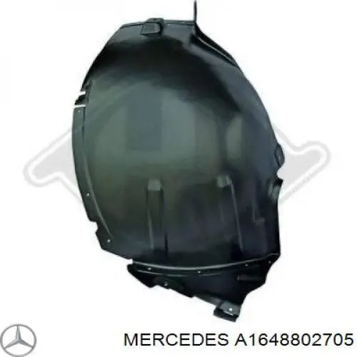 Guardalodos delantero izquierdo Mercedes A1648802705 precio, desde 30,50 EUR