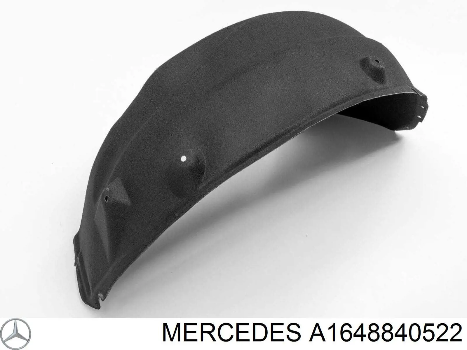 Paso de rueda trasera, izquierdo para Mercedes ML/GLE (W164)