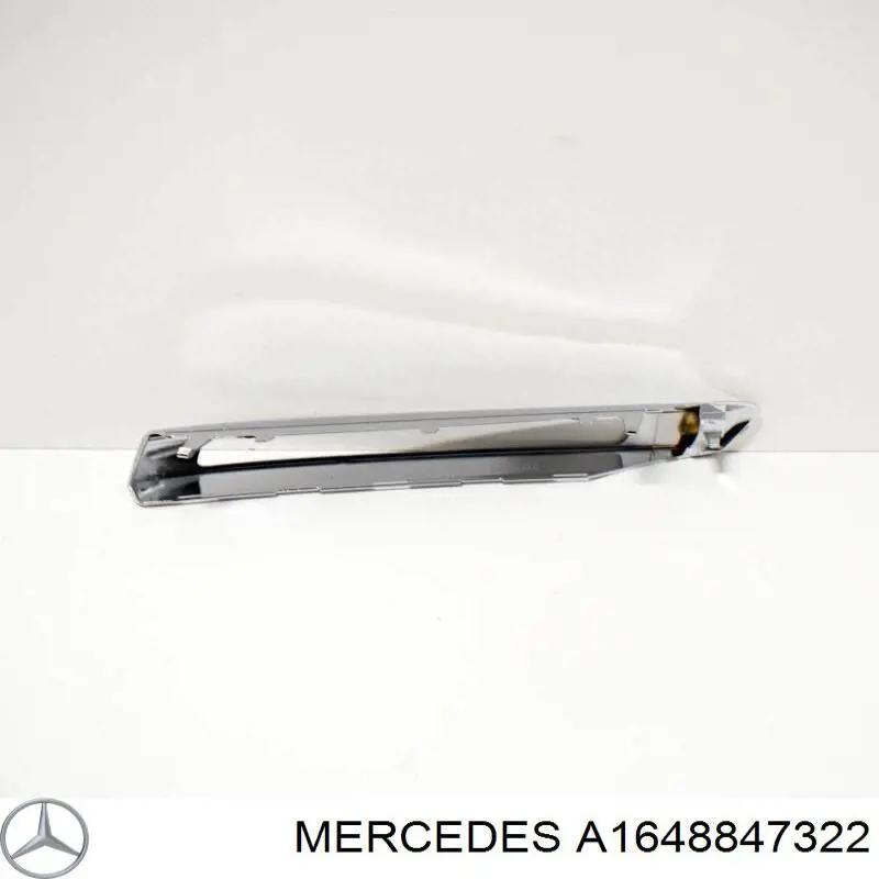 Comprar A1648847322 Mercedes Protector para parachoques delantero izquierdo