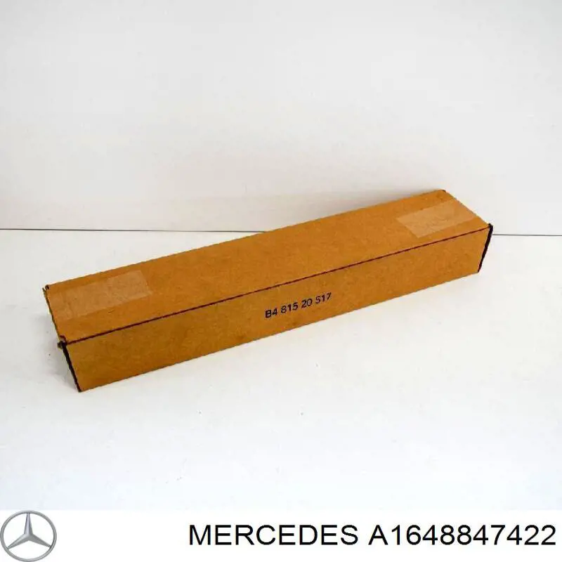 Comprar A1648847422 Mercedes Moldura derecha del parachoques delantero