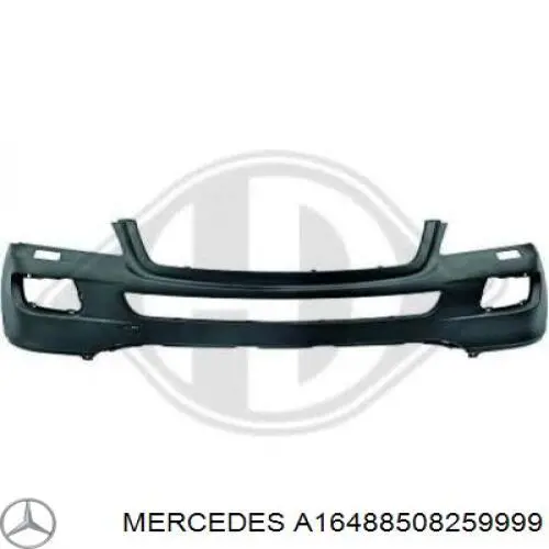 A16488508259999 Mercedes paragolpes delantero