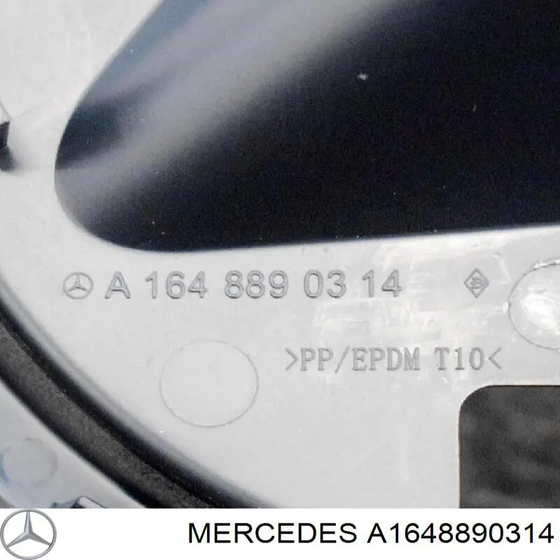 Soporte de montaje de faro antiniebla izquierdo para Mercedes ML/GLE (W164)