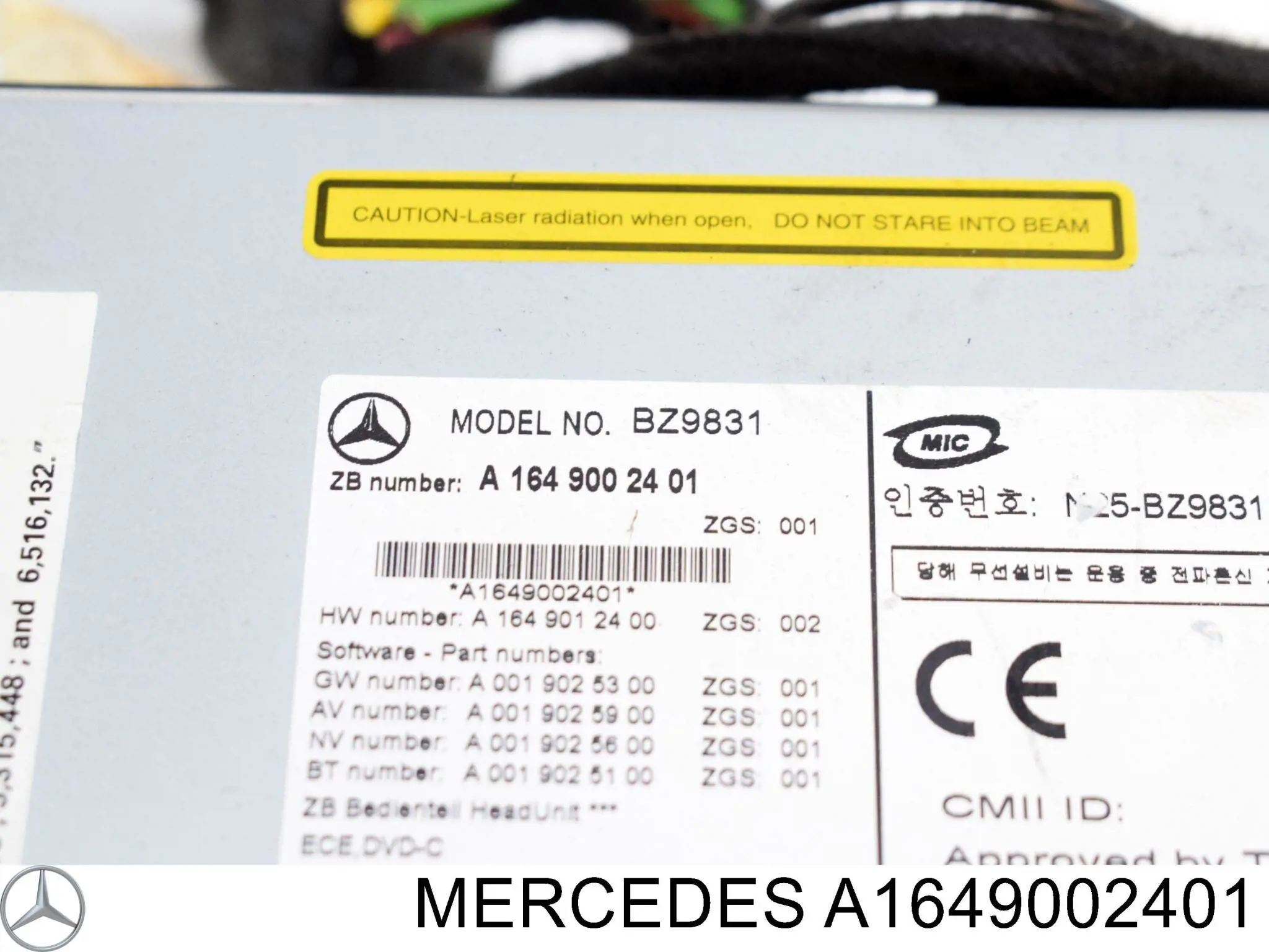 A1649002401 Mercedes