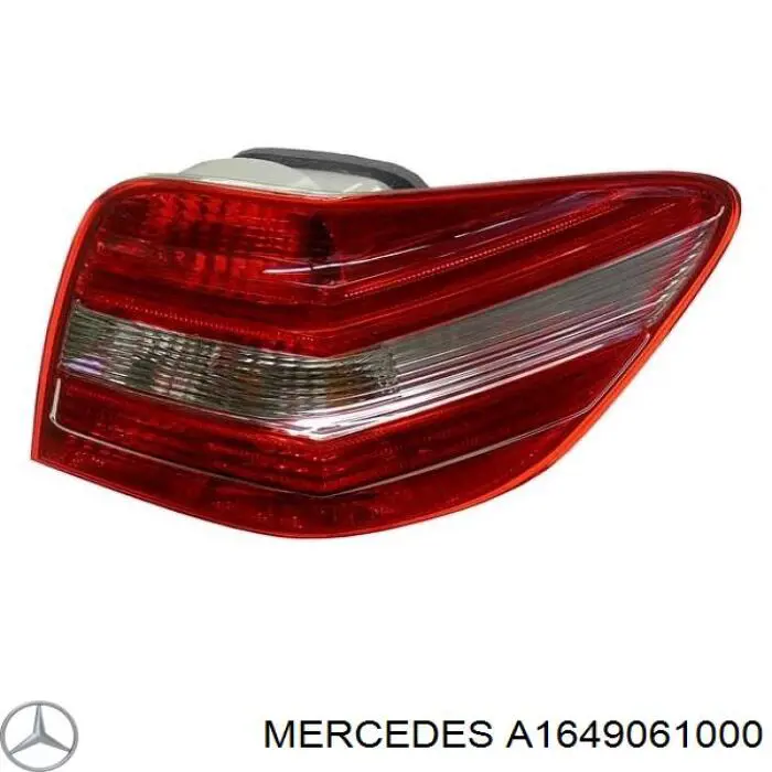 A1649061000 Mercedes Piloto trasero derecho