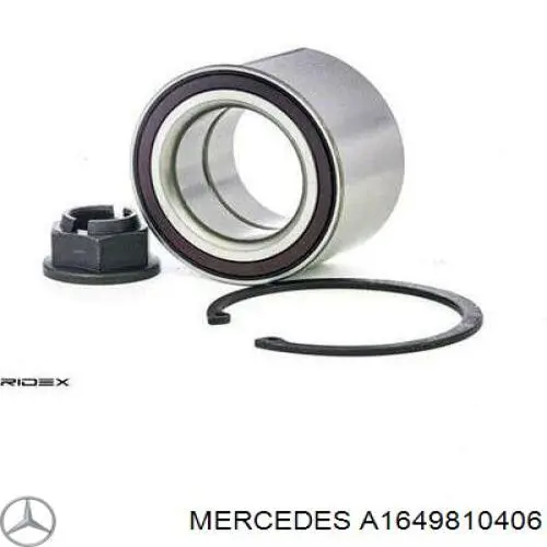 Cojinete de cubo delantero/trasero Mercedes A1649810406 precio, desde 50,02 EUR