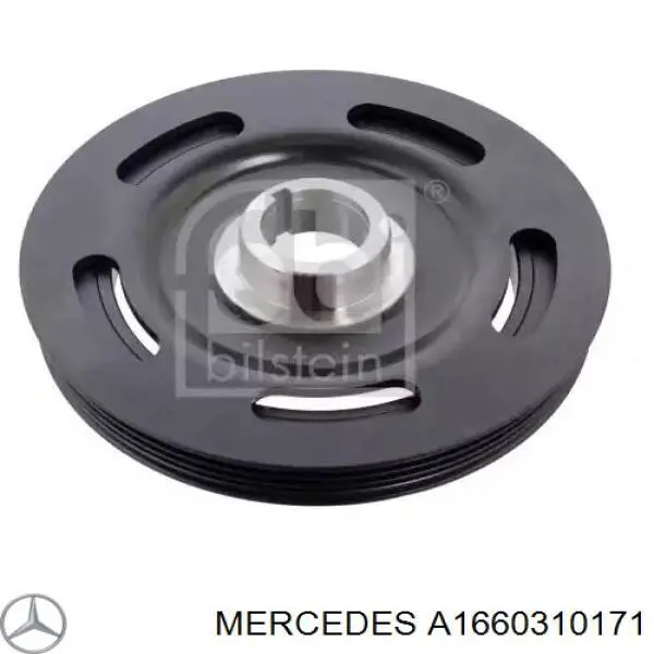 A1660310171 Mercedes Perno de la polea del cigüeñal