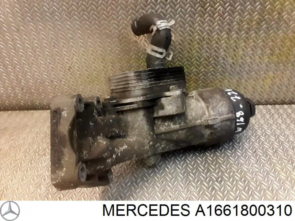 A1661800710 Mercedes caja, filtro de aceite