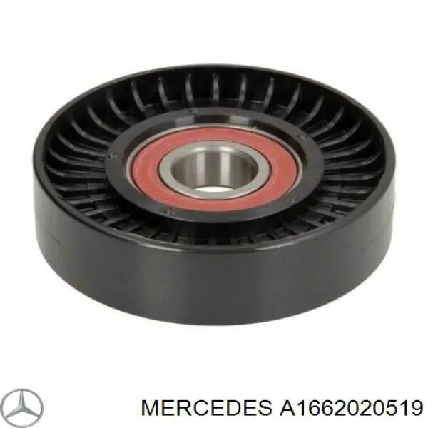 Rodillo tensor correa poli V Mercedes A1662020519 precio, desde 9,69 EUR