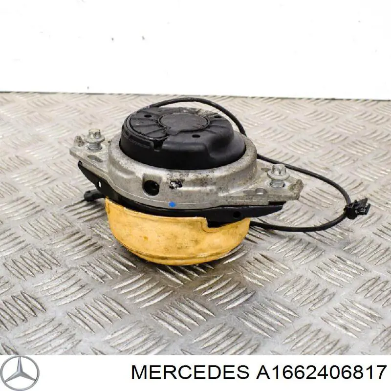 Soporte de motor izquierdo Mercedes 1662406417