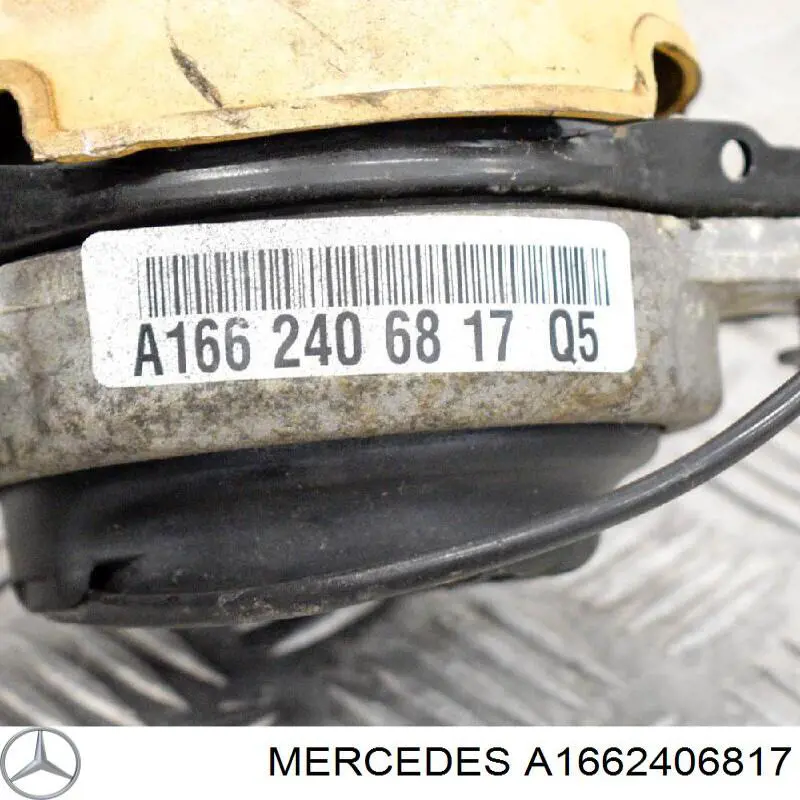 Soporte de motor izquierdo Mercedes A1662406817