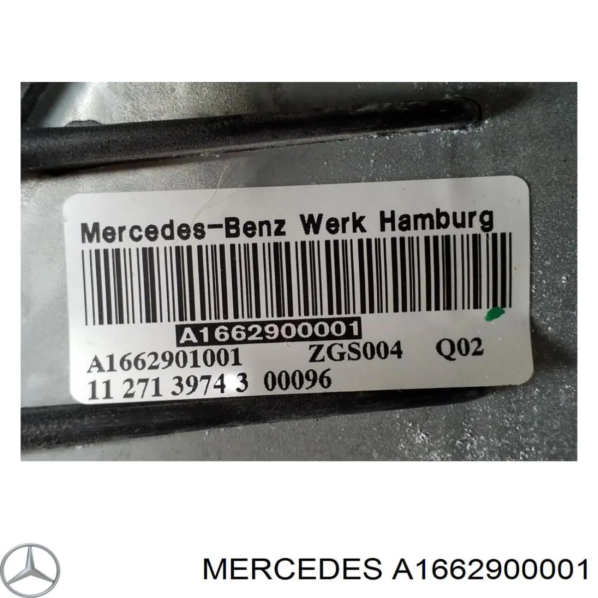 A1662900001 Mercedes pedal de freno