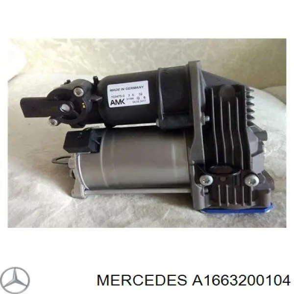 A1663200104 Mercedes bomba de compresor de suspensión neumática