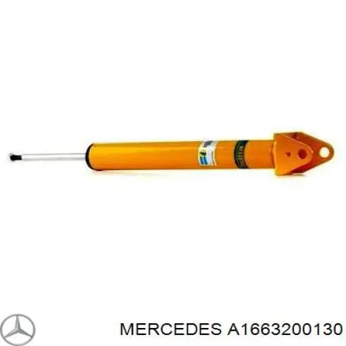 Amortiguador trasero A1663200130 Mercedes