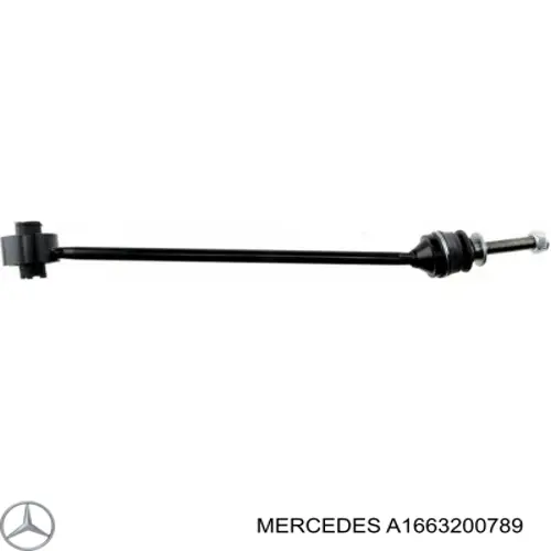 Bieleta de suspensión delantera izquierda Mercedes A1663200789